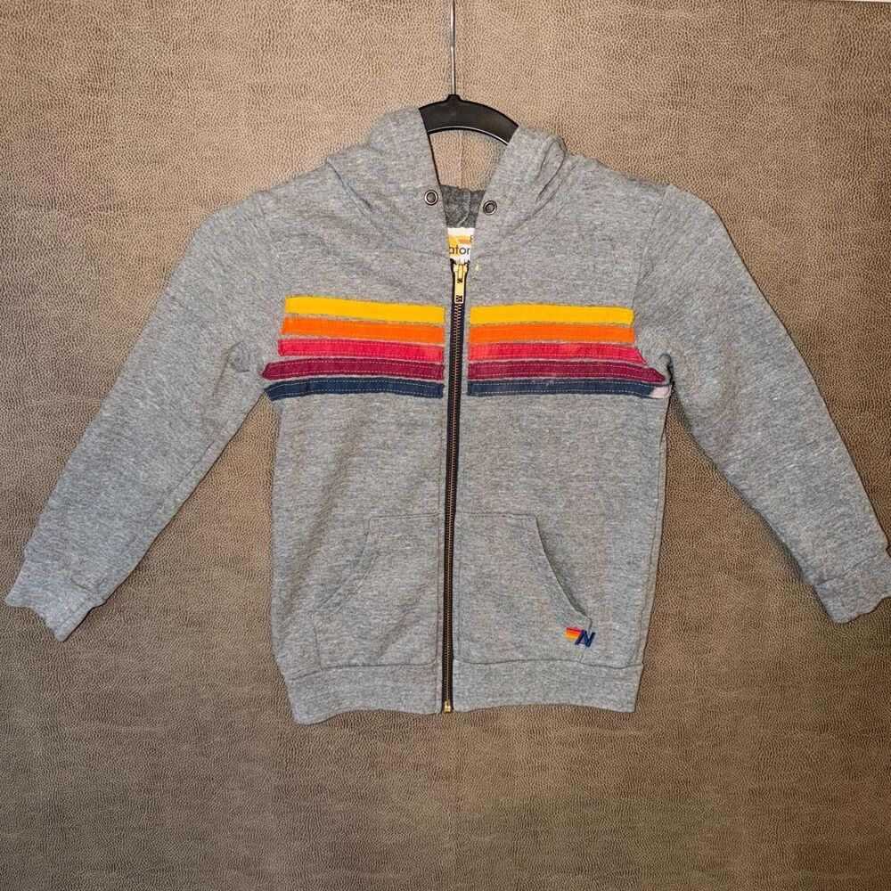 Aviator Nation kids zip up hoodie